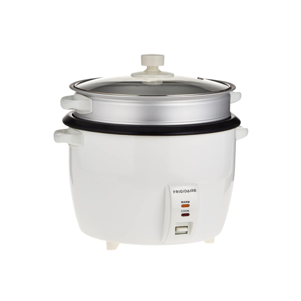 Frigidaire, Rice Cooker With Steamer, 2.8L, 1000W, White, With Automatic Turn On Function, FD8028S