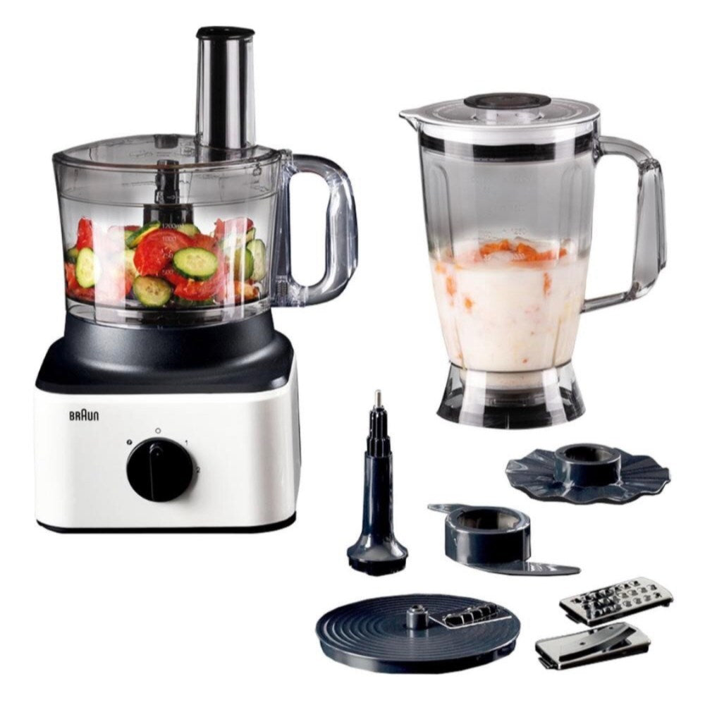 Braun, Food Processor 2.1L 750W + Blender