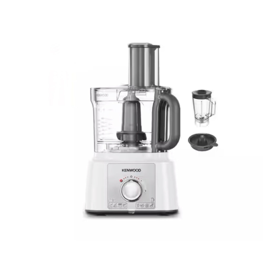Kenwood, Food Processor 1000W + Blender + Citrus Juicer + Attachments 3L Bowl