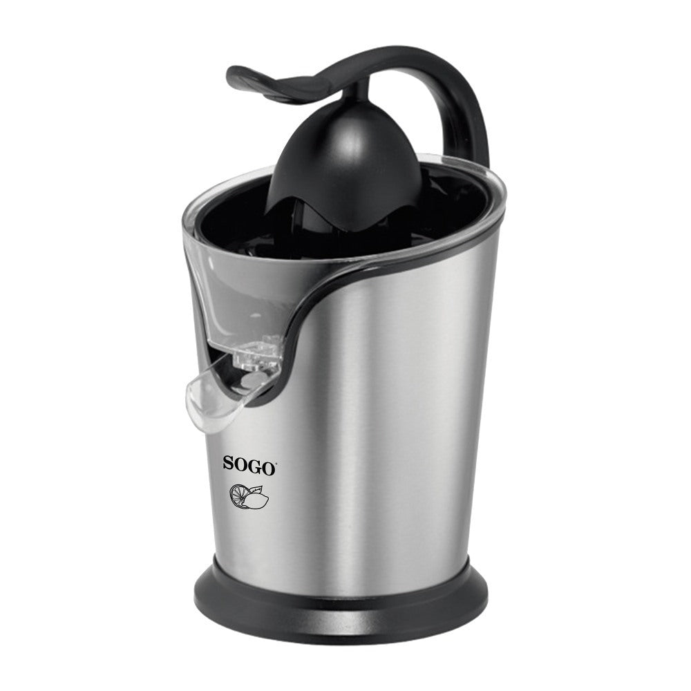 Sogo, Stainless Steel Citrus Juicer With Press Handle - 100W