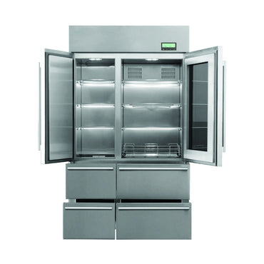 Campomatic Bottom Mount Fridge, 6 Doors - 713L, FR121X