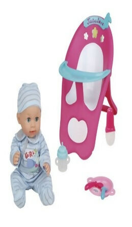 Doll 35Cm With Baby Chair
