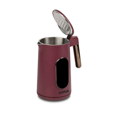 G3Ferrari 1.7L - 1850W-2200W Electric Kettle - Temperature Indicator - Touch Screen, 40-100C (4 Programs), Stainless Steel Container And Anti-Burn Housing, Overheat Protection, G10205