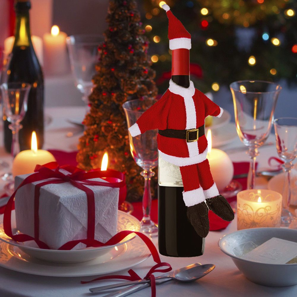 Out Of The Blue, Christmas, Santa Claus Bottle Cover