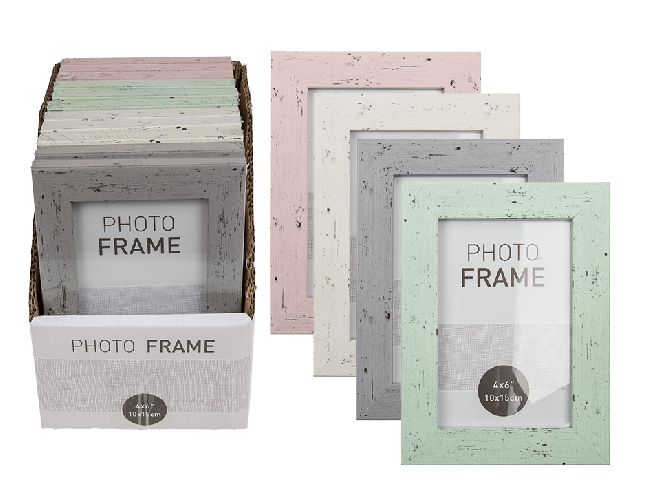 Out Of The Blue, Wooden Pastel Photo Frame, Green, 94/2570