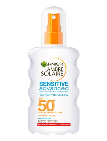 Garnier, Ambre Solaire Sensitive Advanced Protection Spf50 Spray 200Ml