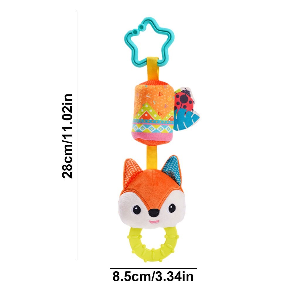 Sozzy, Animal Stuffed Hanging Rattle Toys