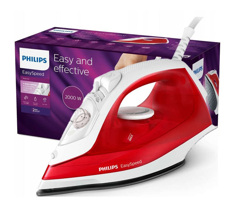 Philips, Steam Iron 2000W Non-Stick 90G
