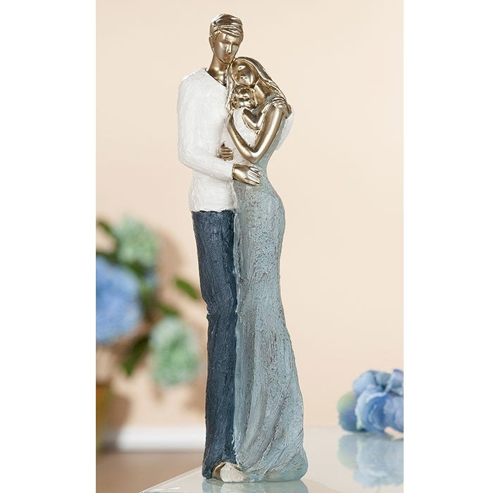 Sculpture Couple With Child
