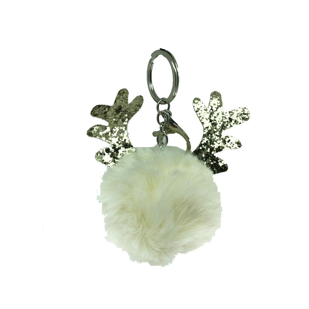 Smile Yalla, Secret Santa, Keychain, White
