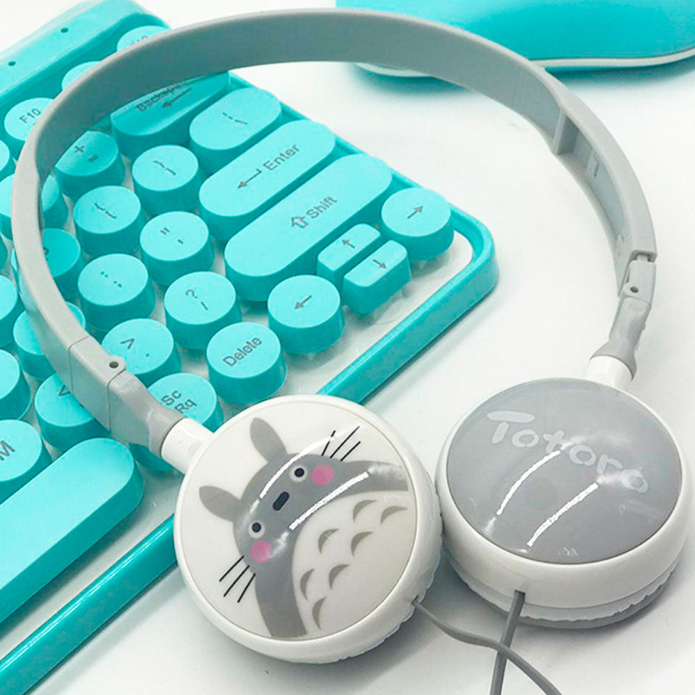 GJ-06 Headset Wired, Totoro, Available In Different Colors