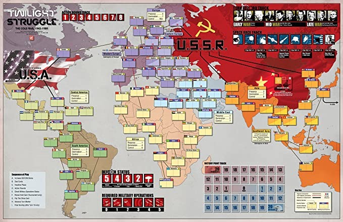 GMT Games Twilight Struggle Deluxe Edition