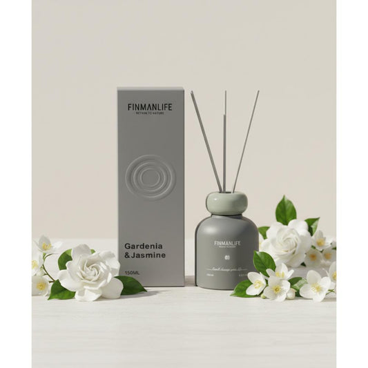 Finmanlife Gardenia & Jasmine Reed Diffuser - 150 mL, SK929G