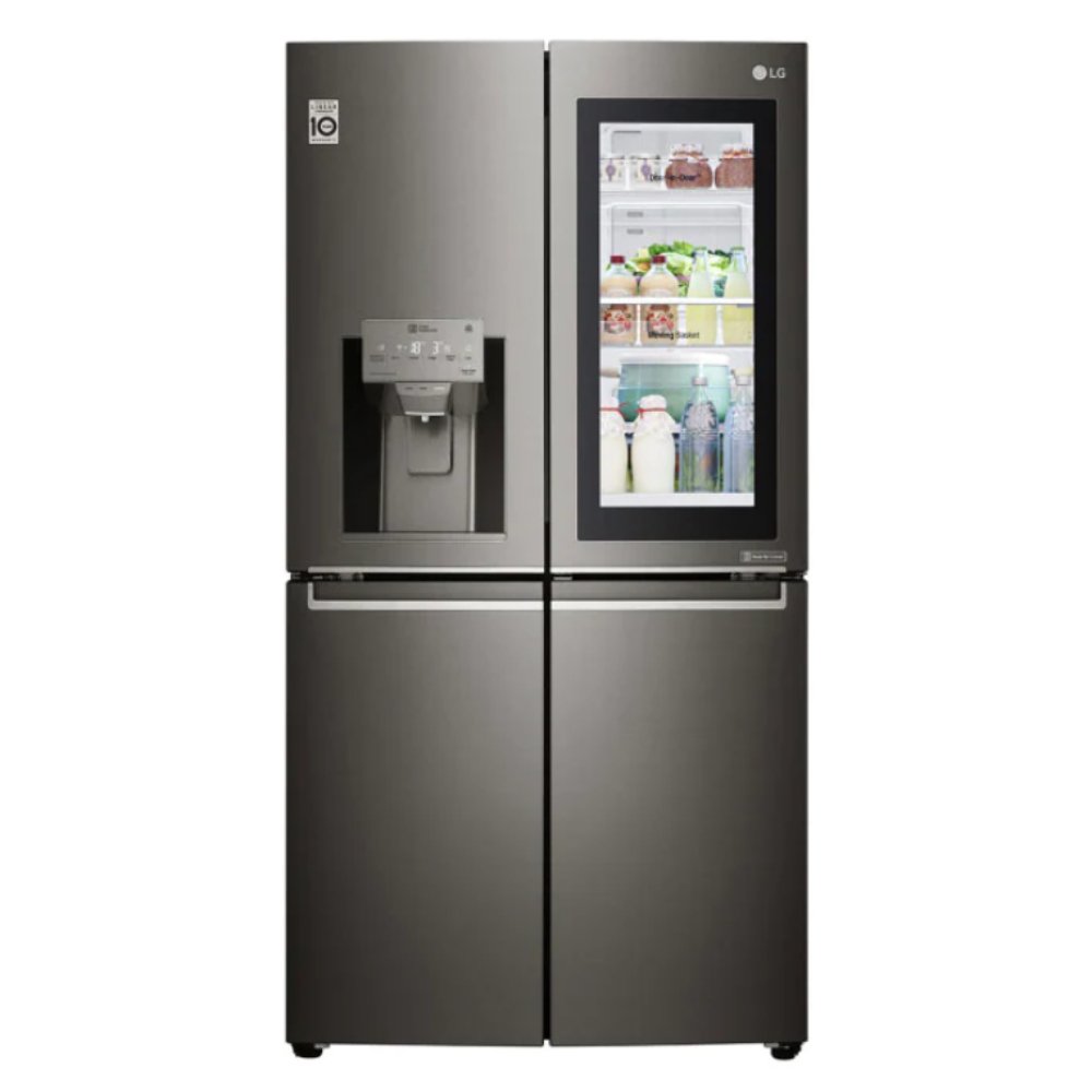 LG, Fridge, 4 Doors Instaview Door-In-Door, 33FT, Linear Compressor, Smart Thinq, GRX334DPB
