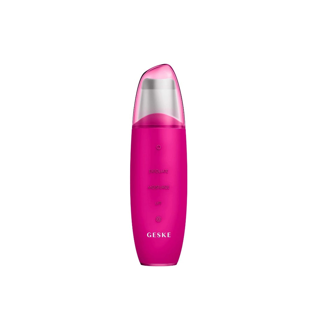 Geske, Microcurrent & Microdermabrasion, Microcurrent Skin Scubber & Blackhead Remover 9 In 1 (Magenta), GSK-00044MG01