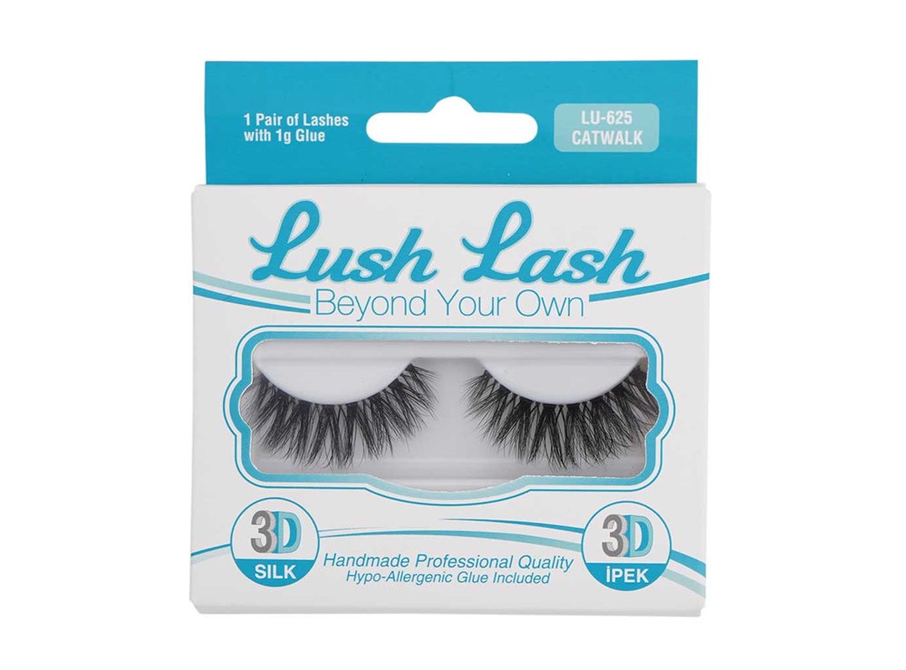 Lush Lash 3D Silk Catwalk With Glue LU-625