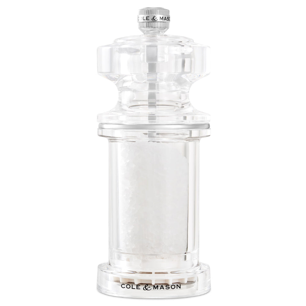 Cole & Mason Acrylic Salt Mill 14.4cm, H233072