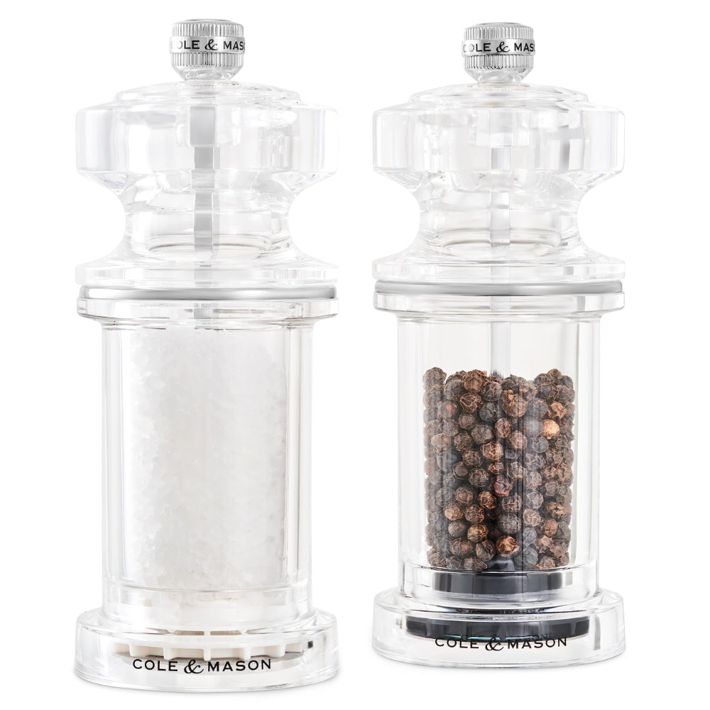 Cole & Mason Acrylic Mill Set 14.4cm, H233074