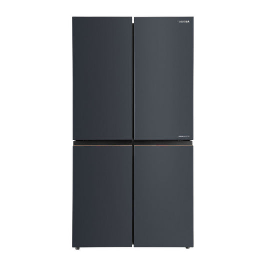 Toshiba Fridge Four Door, 820L, Inverter Silver, TOS-RF900WII