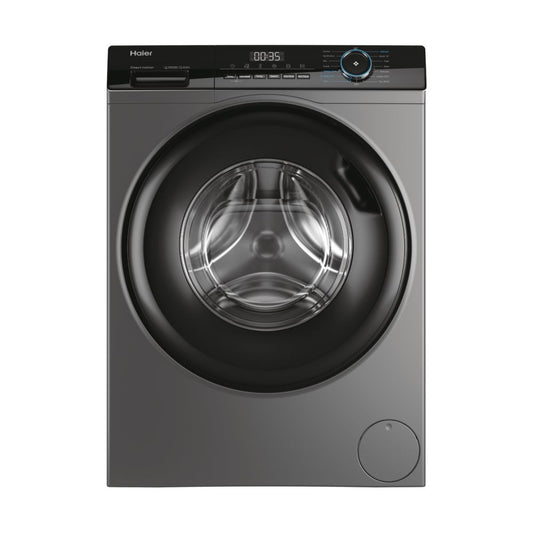 Haier Washer Machine 10KG, DD Inverter, 1400RPM, 15 Programs, Touch Control, Steam Program, Anthracite, HAE-B14939S8