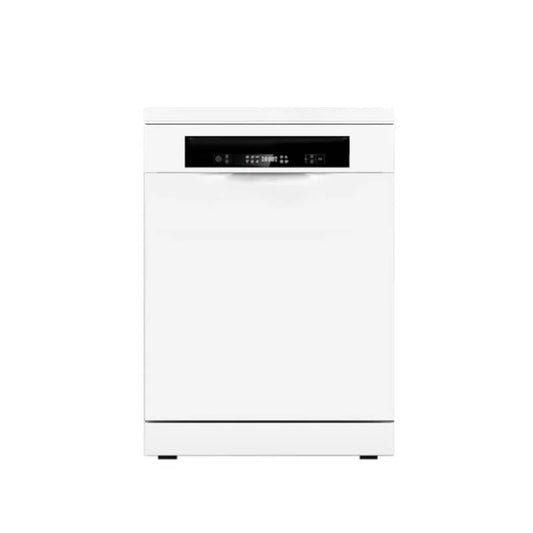 Haier Free Standing Dishwasher, Push Button, Control Panel A+, 13 Place Settings, Water Consumption, 12L, Memory Backup, 6 Progrms, White, HAE-HDWE1348