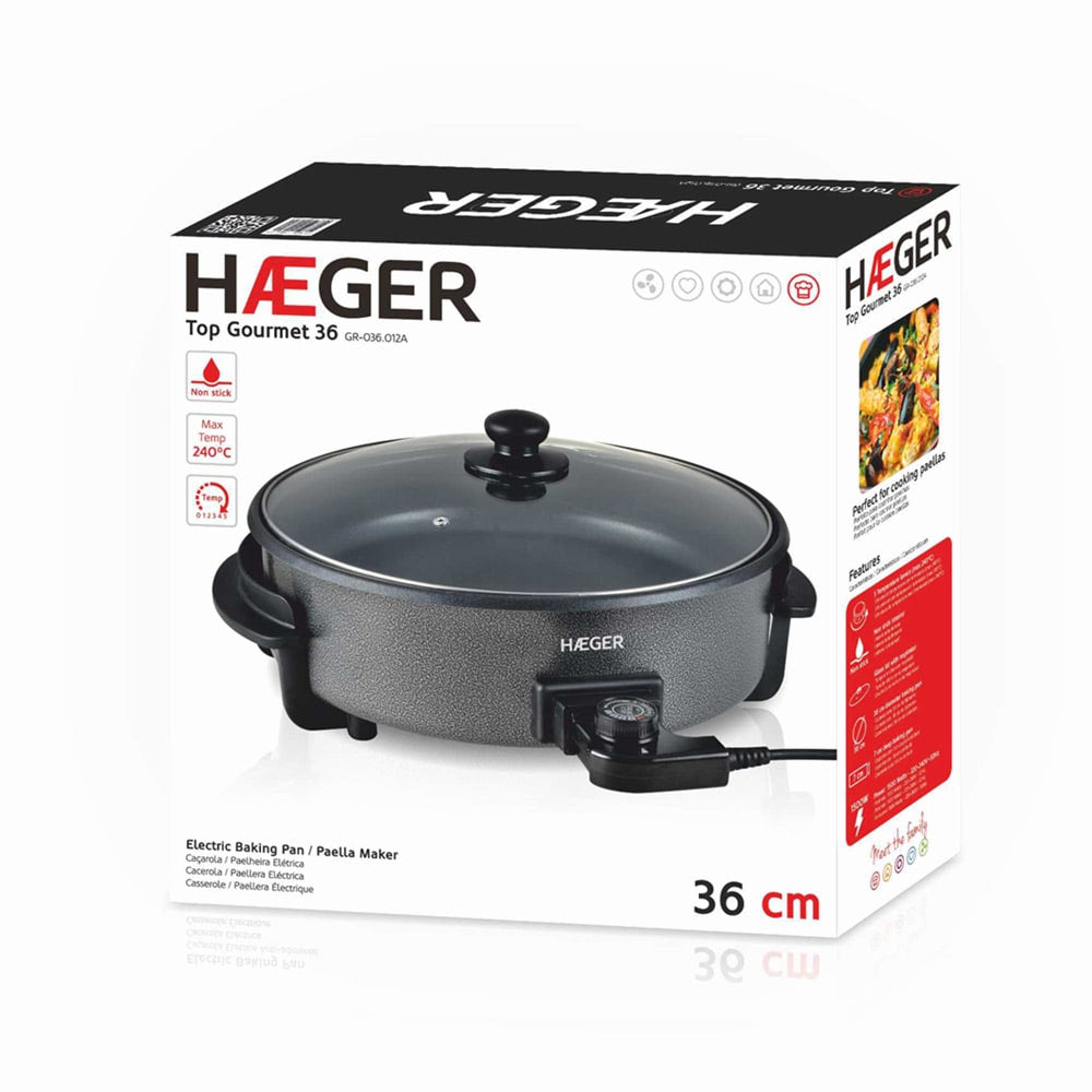 Haeger Haeger Top Gourmet 36 Electric Baking Pan - 1500W, GR-036.012A