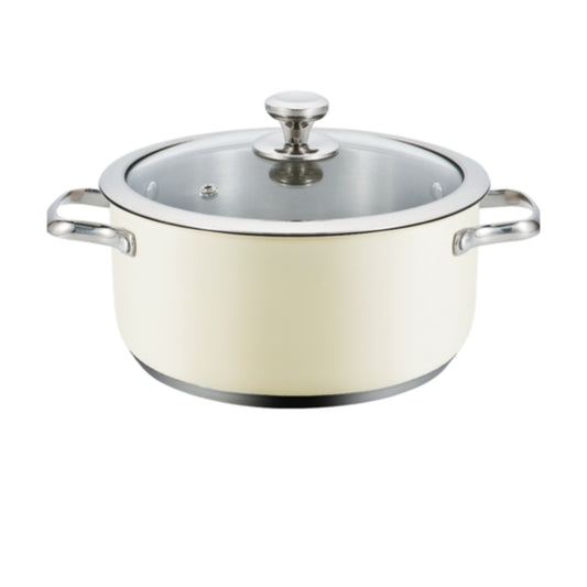 Haeger Pastel Pot 32cm Stainless Steel Casserole Pastel, PA-32H.014A