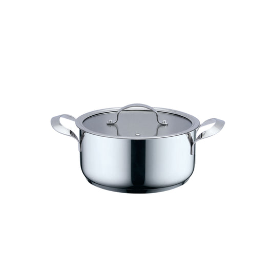 Haeger Stainless Steel Pot Inox Pot 18H – Diameter 18cm, PA-18H.001A