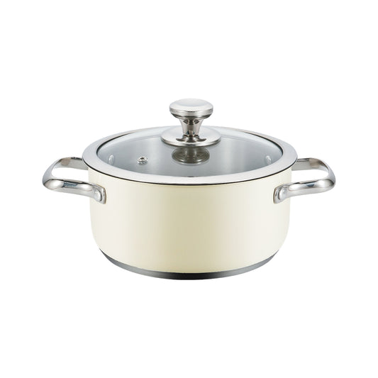 Haeger Stainless Steel Pot Pastel Pot 24H – Diameter 24cm, Stainless Steel, PA-24H.008A