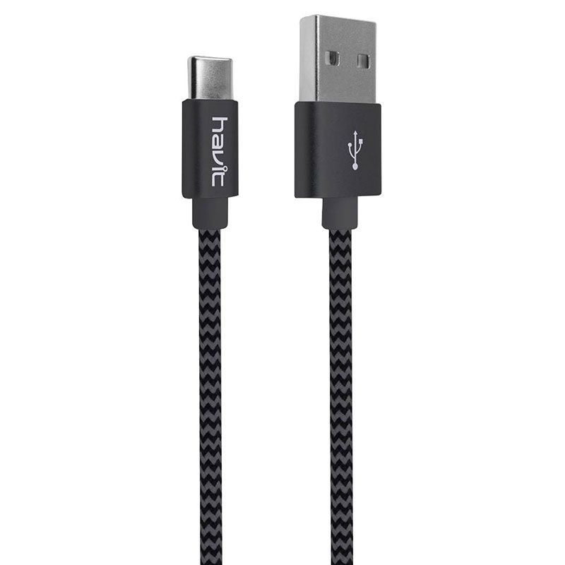 Havit, Cable Type-C To Usb 1M, H617, Black