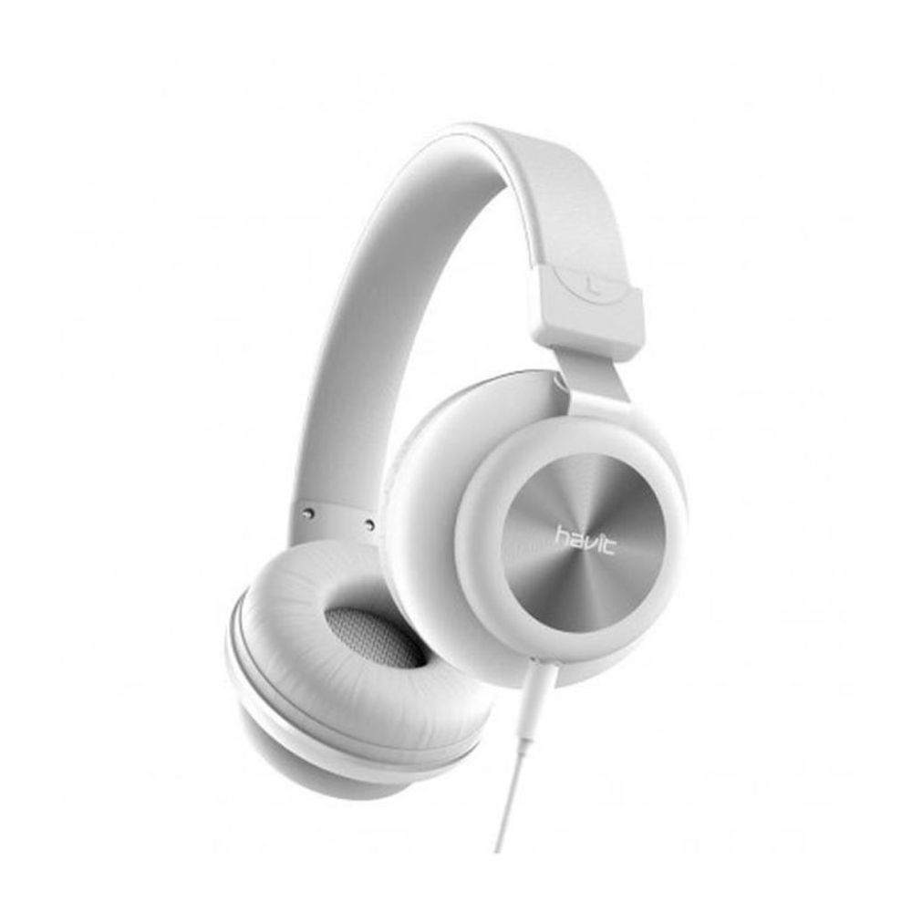 Havit, Wired Music Headphone, H2263D-White