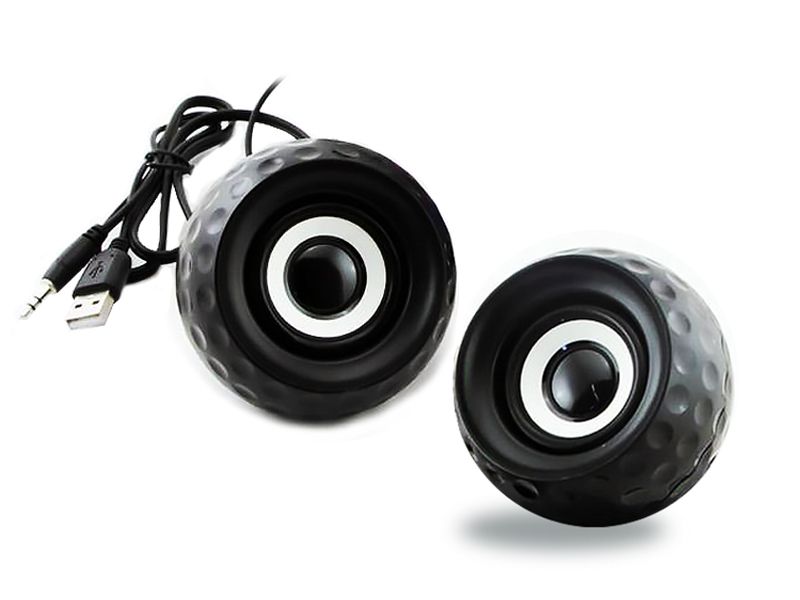 Havit, Usb Mini Speakers For Desktop, Hv-Sk486, Black