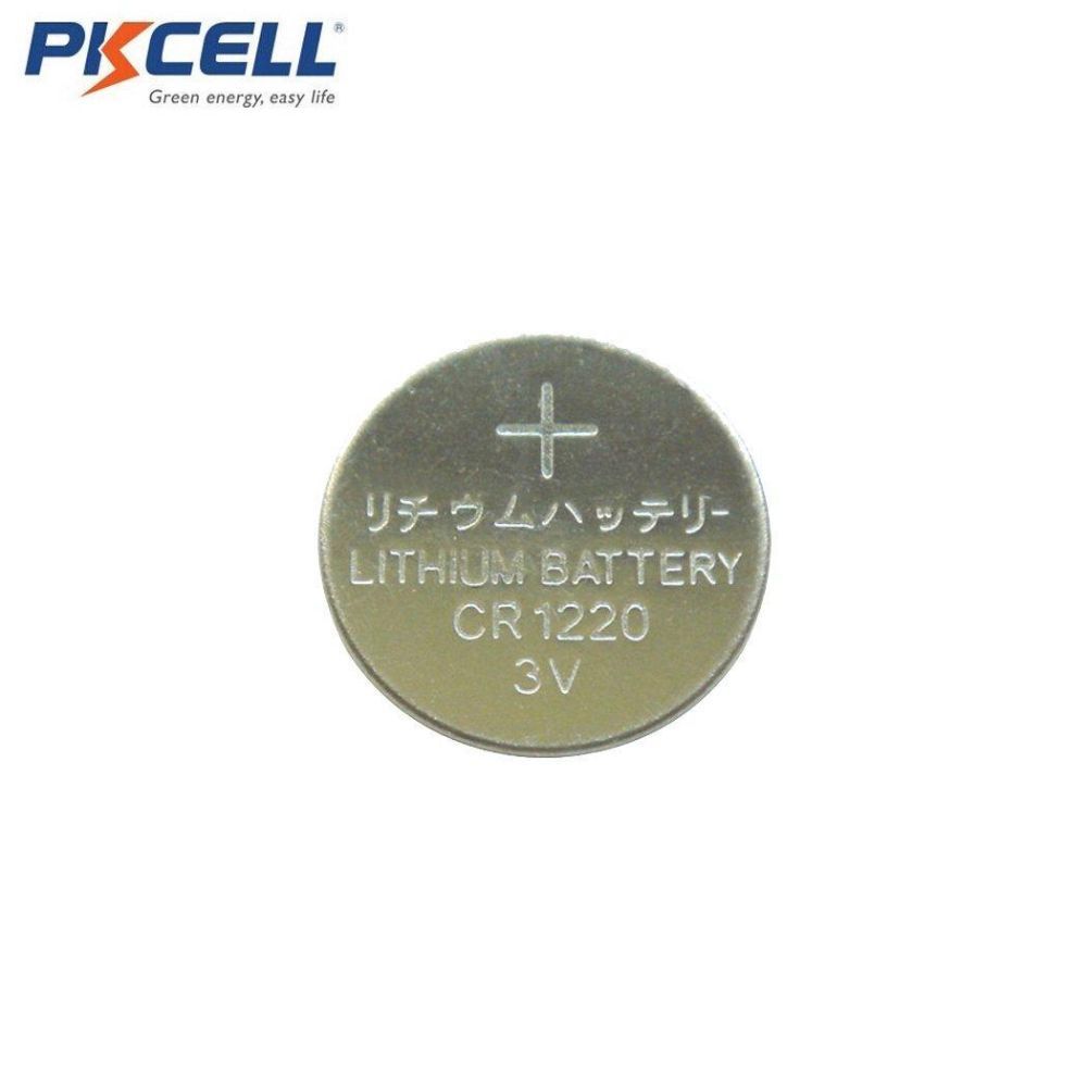 Pkcell, Lithium Coin Cell Button Battery 3 Volt for Household Items, Electronic Products Pack of 5 - CR