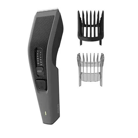 Philips, Hair Clipper, Corded & Cordless, 41Mm Stainless Steel Blades With Plastic Guard, One Lock-In Adj Comb 13 Setting (0.5 Mm And From 1 To 23Mm)