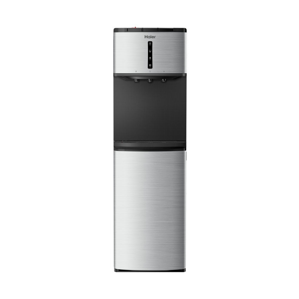 Haier, Hdc-Bb3A1Su-Mea Bottom Loading Water Dispenser 3 Button Dispenser, Led Indicator, Uv Sterilization, Night Lamp, Stainless Steel