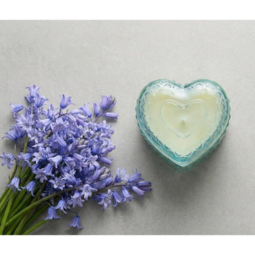 Blue Bells Scented Heart Candle | FINMANLIFE, SK932G