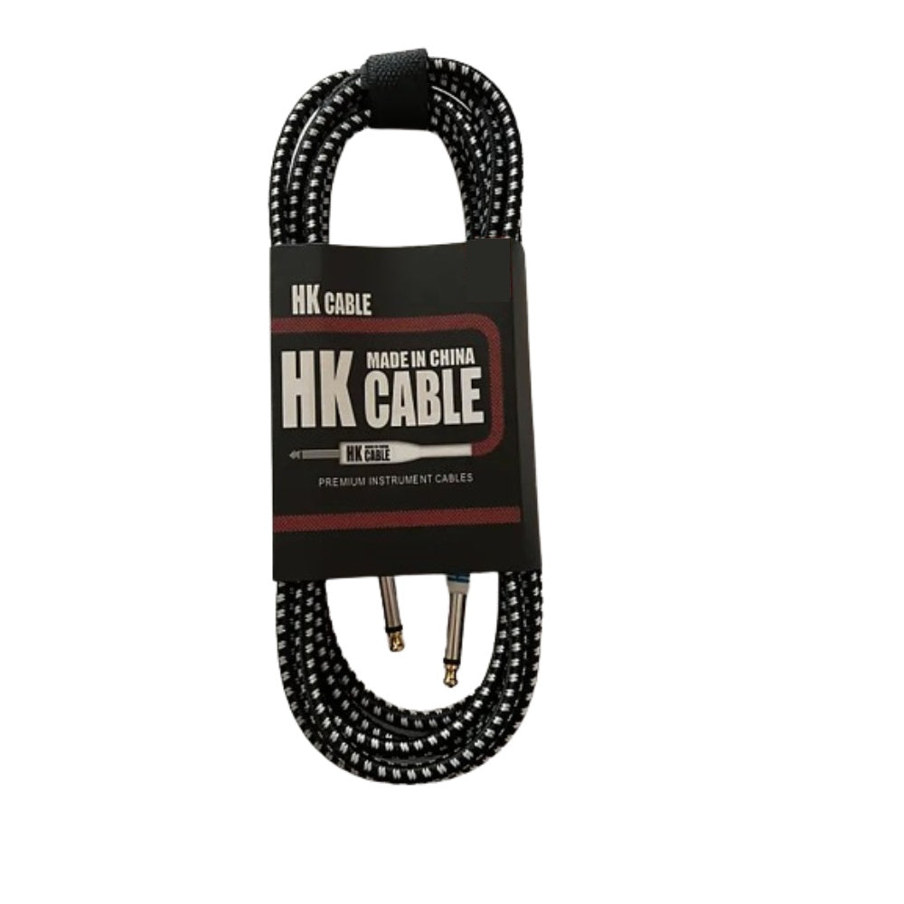 HK Jack Cable 3M (Black-Silver), HK3SLBLK