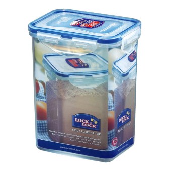 LocknLock, Rectangular Tall Food Container 1.2L,Hpl808H