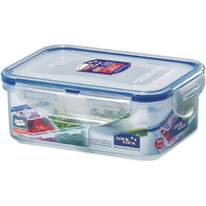 LocknLock, Rectangular Short Food Container 460Ml,Hpl814