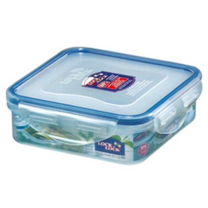 LocknLock, Square Short Food Container 430Ml,Hpl852