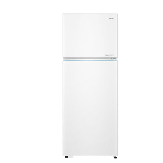 Haier, Hrf672Vcfmeseg No Frost Top Mount Refrigerator, Twin Inverter Silver Color