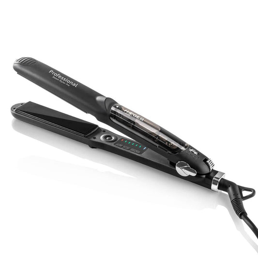 Haeger, Hair Straightener Steam Styler Pro ? Steam System, Titanium, 140C To 230C, HS-45B.007A