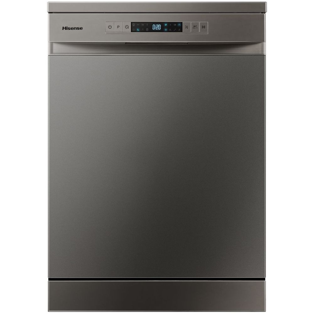 Hisense, Dish-Washer 5 Programs 13 Places Settings Silver
