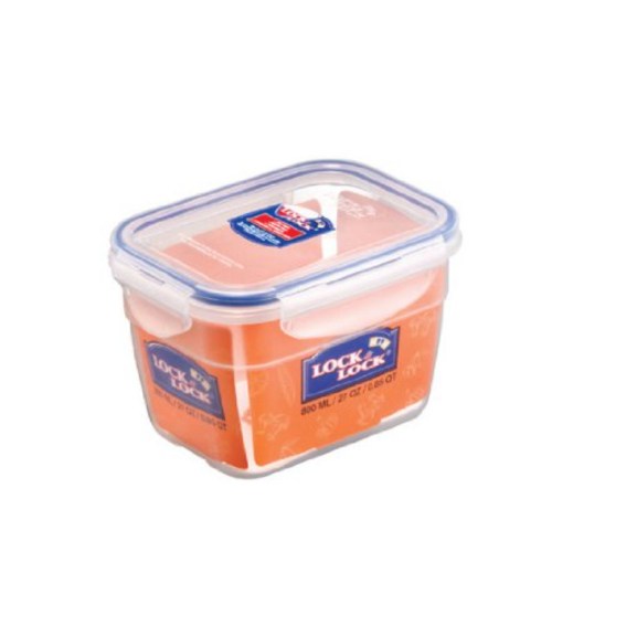 LocknLock, Rectangular Nestable Style 800Ml (Without Hook),Hsm3660