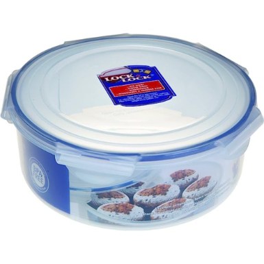 LocknLock, Round Nestable Style Container 1.9L (Without Hook),Hsm746