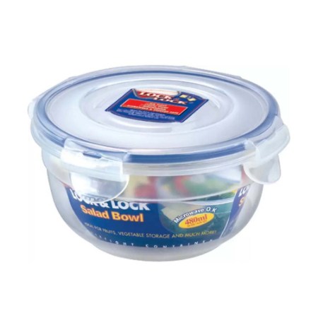 LocknLock, Round Salad Bowl 480Ml,Hsm943
