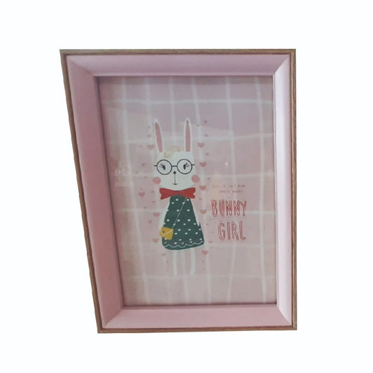 SK, Wooden Frame 12.7x17.78 cm