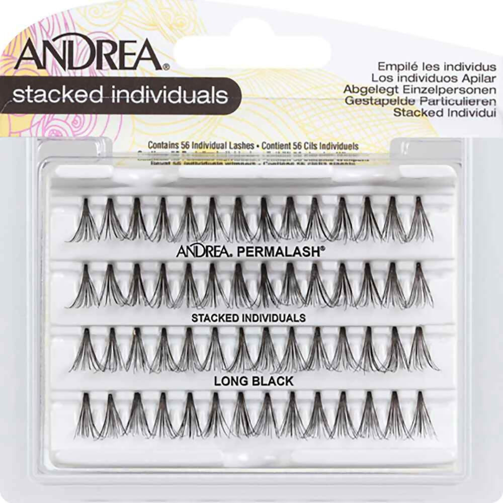 Andrea Individual Stacked Long Black