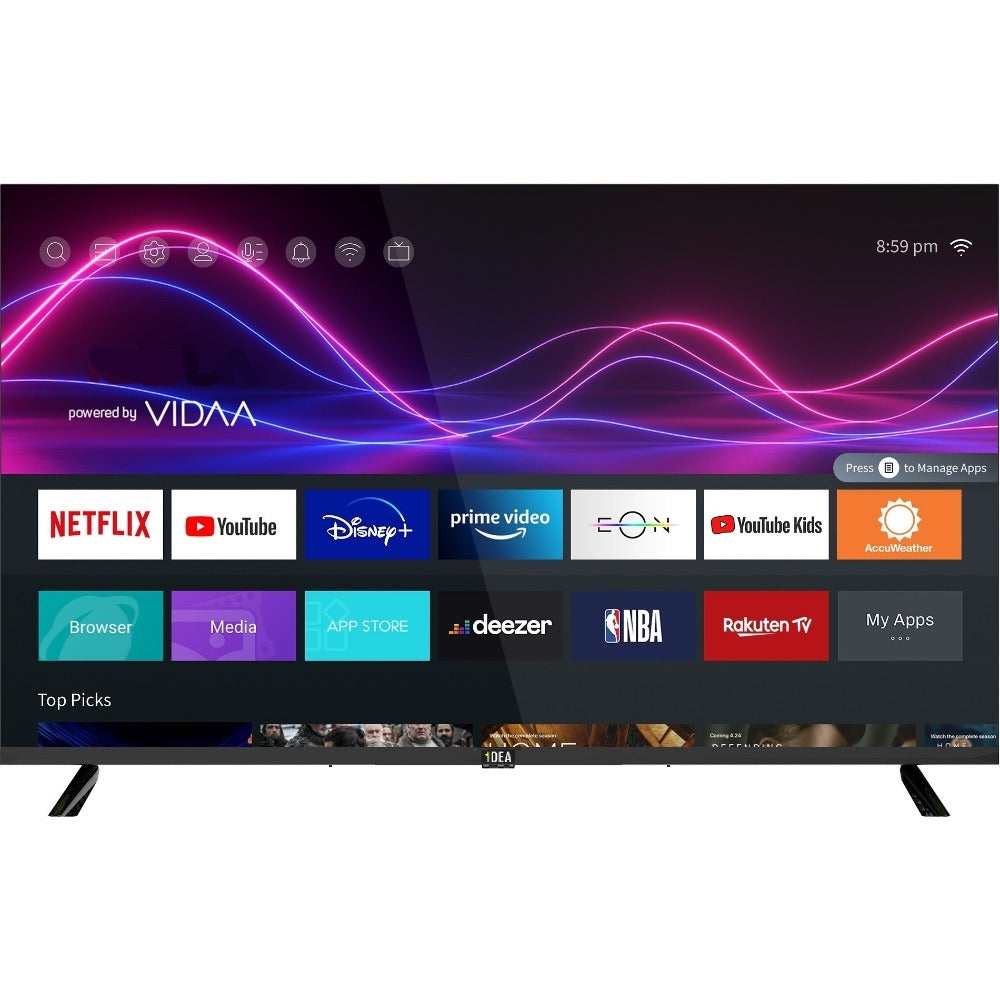 Idea, Led 50' Frameless Uhd Smart Vidaa Tv