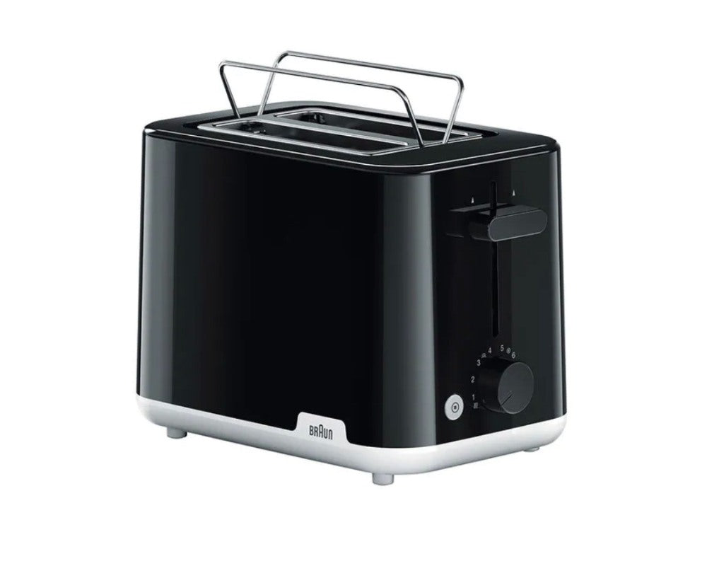 Braun, Toaster 2 Slots, Black, 900W
